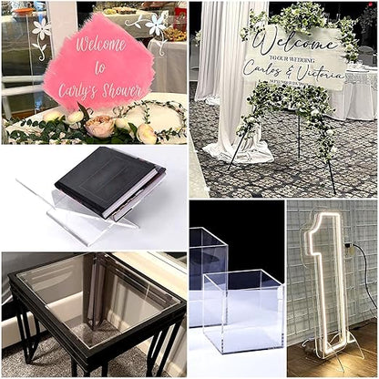 2 Pack 16x20 Inch Acrylic Sheet 1/8" Thick, Cast Acrylic Sheet, - Image 5