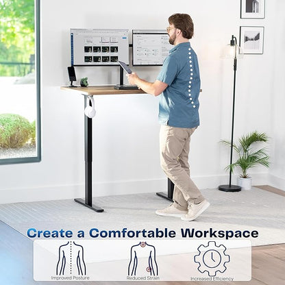 VIVO Electric 48 x 30 in Standing Desk, Memory Height Adjustment, 1B Series - Image 4