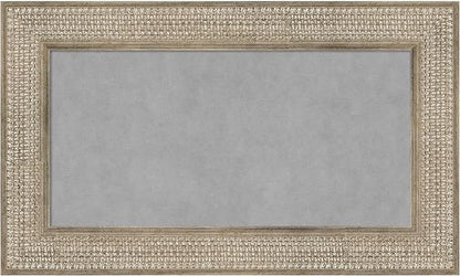 Amanti Art Silver Framed Magnetic Board 18x30 Small Vision Board by AmantiArt