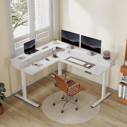 FLEXISPOT 63" L Shaped Standing Desk - Image 2