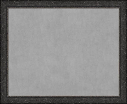 Amanti Art Black Framed Magnetic Board 37x45 X-Large Vision Board by AmantiArt