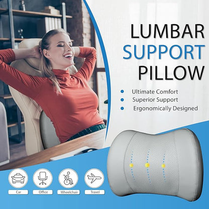 Lofty Aim Classic Memory Foam Lumbar Cushion Provides Excellent Back Support - Image 2