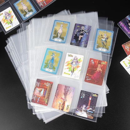 36 Pack 9 Pocket Page Protector, Holds 324 Cards, Trading Card Sleeves Page - Image 7