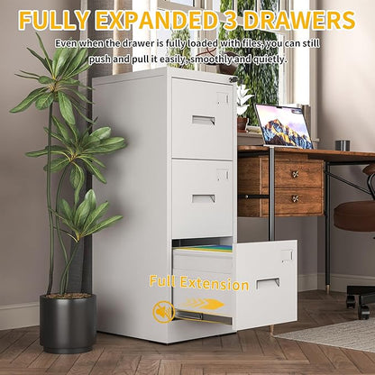 Reegangfa 3-Drawer File Cabinet - Image 6
