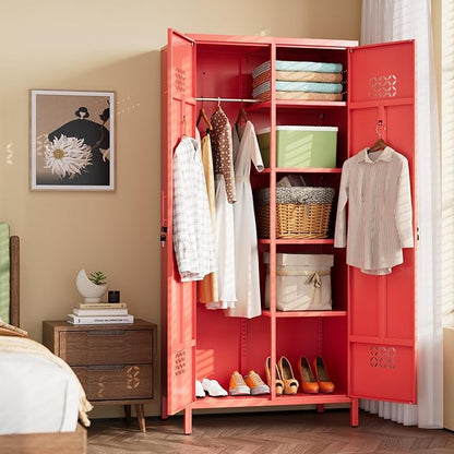 SUPEER 2 Doors Metal Storage Locker - Image 2