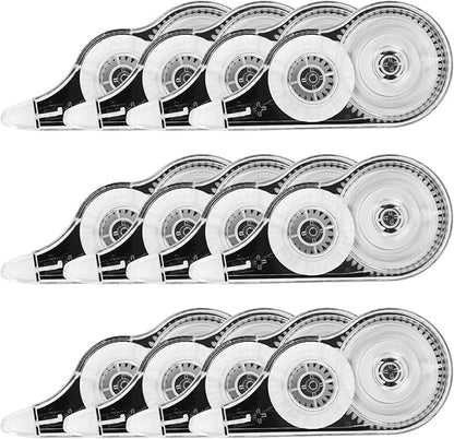 BESARME 12 Pack Correction Tapes, 39 Feet Each Correction Tape Roller by BESARME