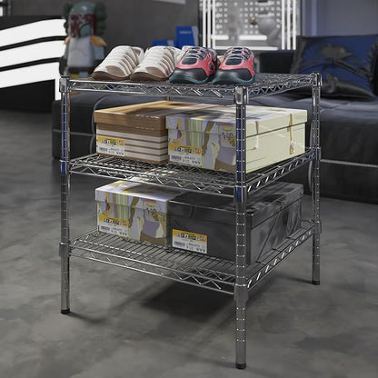 Regal Altair 24" Deep x 24" Wide x 27" Height Wire Shelving Kit | 3-Tier | NSF - Image 2