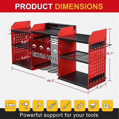 ERVNYNT 3 layers power tool organizer Loads 150lbs - Image 2