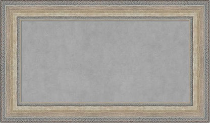 Amanti Art Silver Framed Magnetic Board 17x29 Small Vision Board by AmantiArt