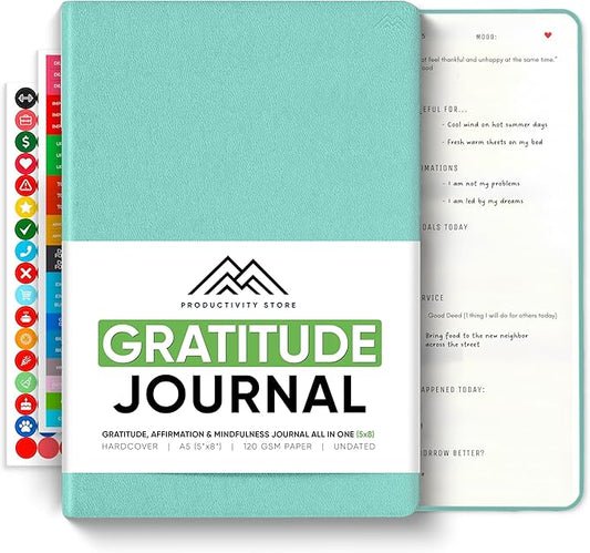 Gratitude & Self-Care Journal by PRODUCTIVITYSTORE