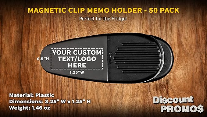 50 Magnetic Memo Holders Set - Image 4