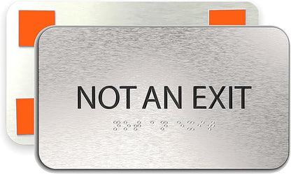 Not An Exit Sign for Business by ADASigns