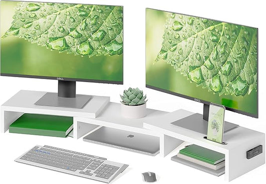 BONTEC Dual Monitor Stand Riser by BONTEC