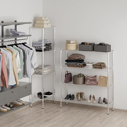 Regal Altair 14" Deep x 48" Wide x 54" Height Wire Shelving Kit | 4-Tier | NSF - Image 7
