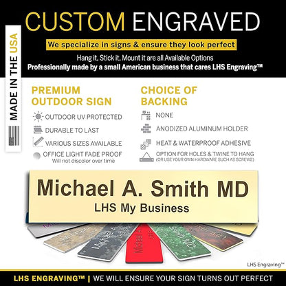 Custom Name Plate for Doors, - Image 2