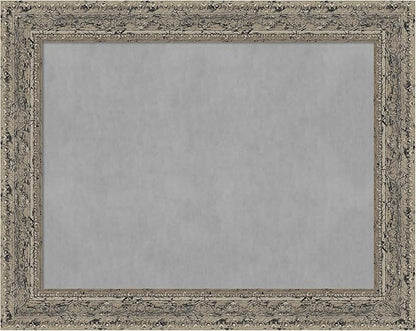 Amanti Art Silver Framed Magnetic Board 23x29 Medium Vision Board by AmantiArt