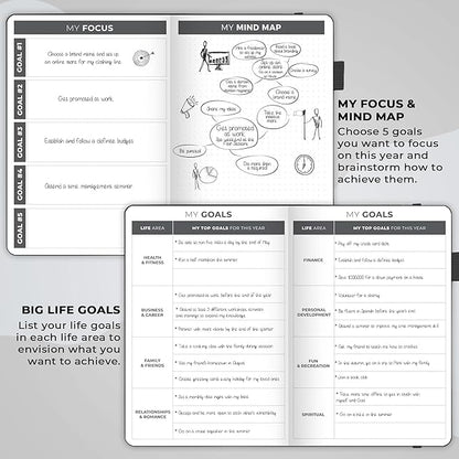Clever Fox Planner – Undated Weekly & Monthly Planner - Image 6