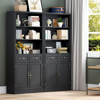 BORNOON 71.4" Tall Bookshelf - Image 8