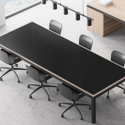 CENNBIE MAX220 86.6" x 39.4" Leather Desk Mat Protector, Extra Large Leather - Image 3