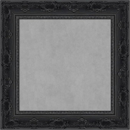 Amanti Art Black Framed Magnetic Board 16x16 X-Small Vision Board by AmantiArt