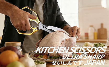 Kitchen Scissors Gold - Image 7