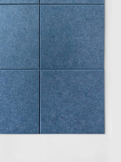 DECORITA Blue Felt Notice Board 47"x35" | Large Cork Bulletin Board Alternative - Image 5
