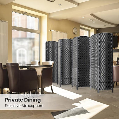 Cocosica 8 Panel Room Divider, 6Ft Folding Privacy Screen, Tall - Image 6