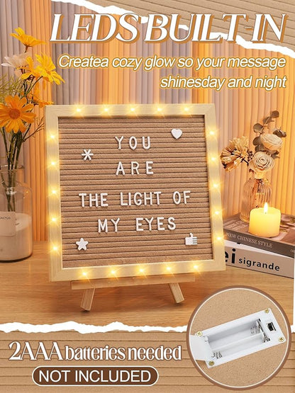Changeable Felt Letter Board - Image 3