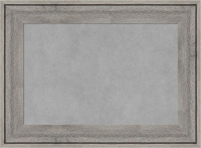 Amanti Art Grey Framed Magnetic Board 17x23 Small Vision Board by AmantiArt