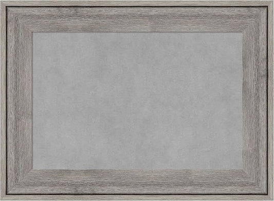 Amanti Art Grey Framed Magnetic Board 17x23 Small Vision Board by AmantiArt
