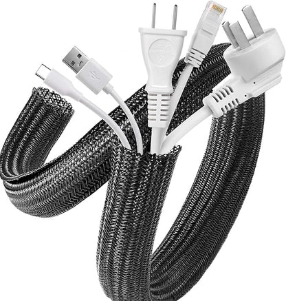 AGPTEK Cable Sleeve Cover, 20ft by AGPTEK