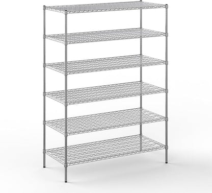 Regal Altair 24" Deep x 54" Wide x 74" Height Wire Shelving Kit | 6-Tier | NSF by Regal+Altair
