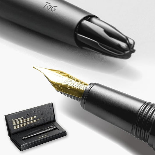 TAG Submarine Luxury Fountain Pen – TurbineDriven Refill, Elegant Writing Gift by TaG%EF%BD%9CBeyondBoundaries