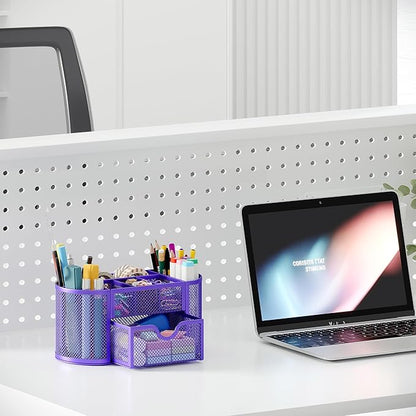 EasyPAG Mesh Pen Holder Desk Organizer - Image 6