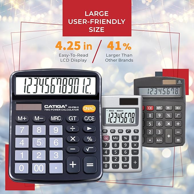 CATIGA Desktop Calculator 12 Digit - Image 7