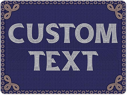 Custom Sign, Custom Street Sign, 11 Font Colors, 13 Font Styles, 4 Hole Options by MySignCenter