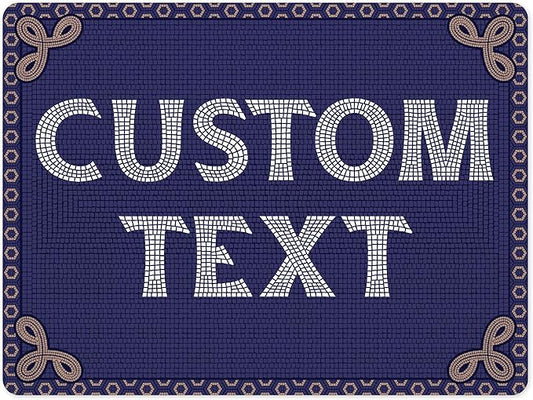 Custom Sign, Custom Street Sign, 11 Font Colors, 13 Font Styles, 4 Hole Options by MySignCenter