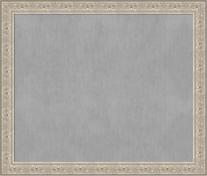 Amanti Art Silver Framed Magnetic Board 47x55 Oversize Vision Board by AmantiArt