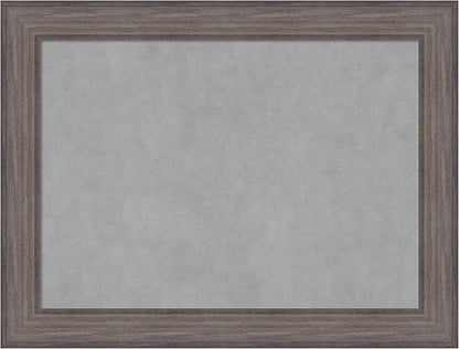 Amanti Art Grey Framed Magnetic Board 25x33 Medium Vision Board by AmantiArt