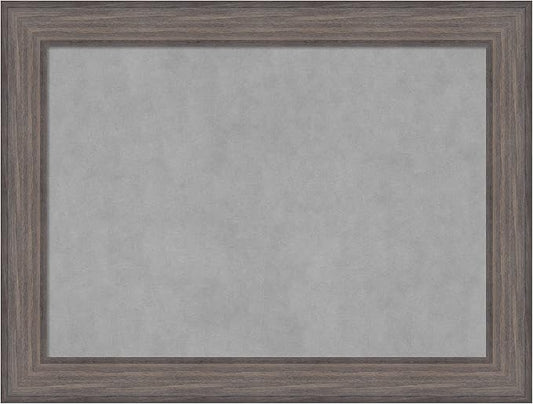 Amanti Art Grey Framed Magnetic Board 25x33 Medium Vision Board by AmantiArt