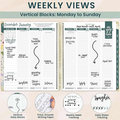 bloom daily planners 2026 Hardcover Calendar Year Goal & Vision Planner - Image 3