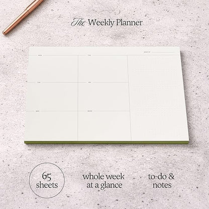 Weekly To-Do List Notepad – Desk Pad - Image 2