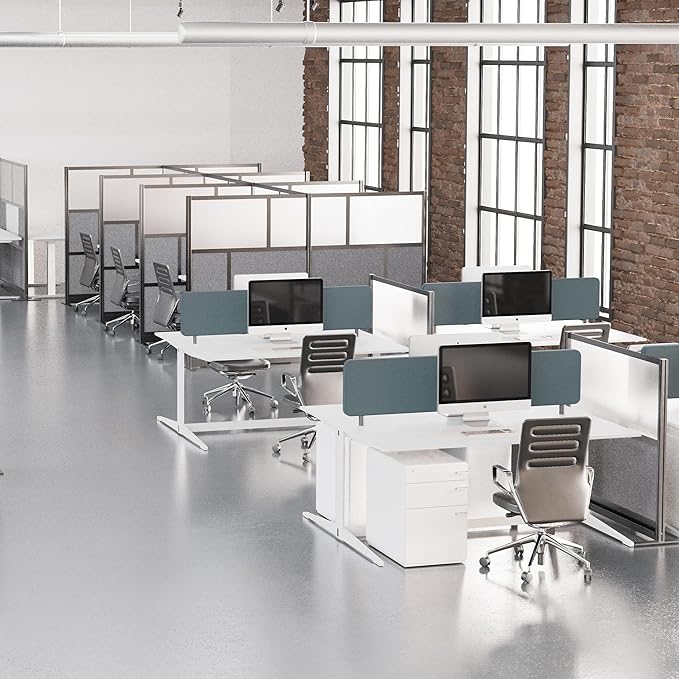 Stand Up Desk Store Expanse Modular Wall | 53'' x 70'' Wall | Expandable - Image 7