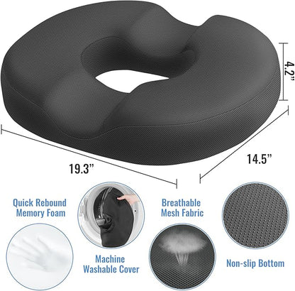 CloudBliss Donut Pillow Seat Cushion Chair Pad - Image 2