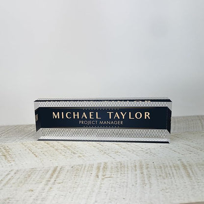 Artblox Personalized Office Desk Name Plate - Image 8