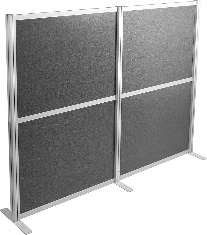 VIVO Modular Wall System, 2 PET Panels, Modern Professional Office Cubicle by VIVO