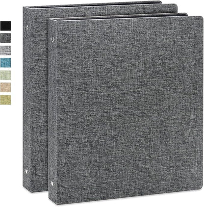 Vienrose 3 Ring Binder 1 Inch Round Rings by Vienrose