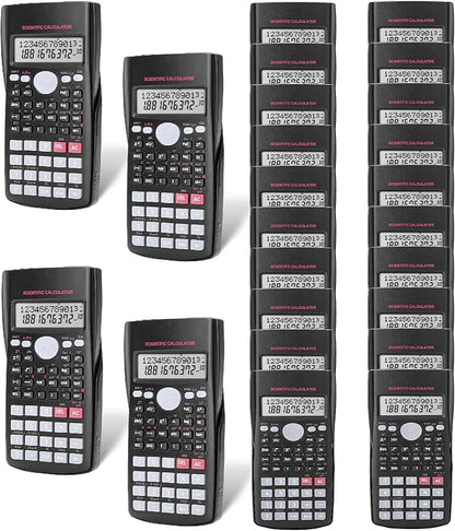 Mr. Pen- Scientific Calculators Bulk, 24 Pack, 2 Line, 240 Functions, 12 Digit by MrPen