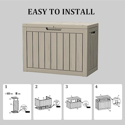 Yardgrace 45 Gallon Patio Storage Box - Image 6