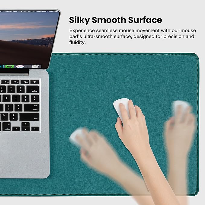 ALOANES Waterproof Mouse Pad, XXXL Gaming Keyboard Pad - Image 3